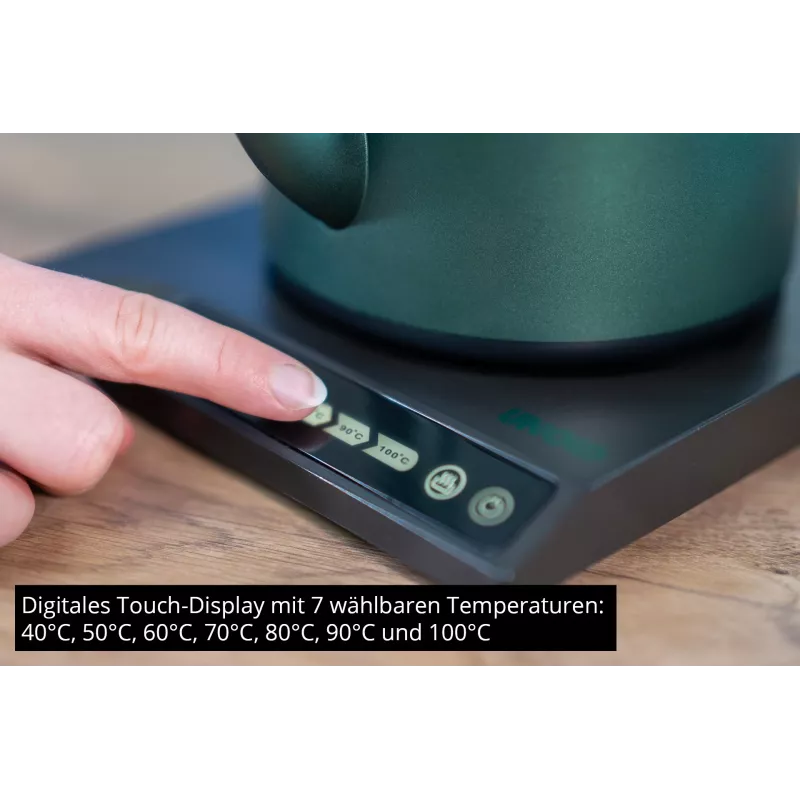Unold 18217 BLITZKOCHER Jade elektriskā tējkanna 0.6 L 800 W Zaļa