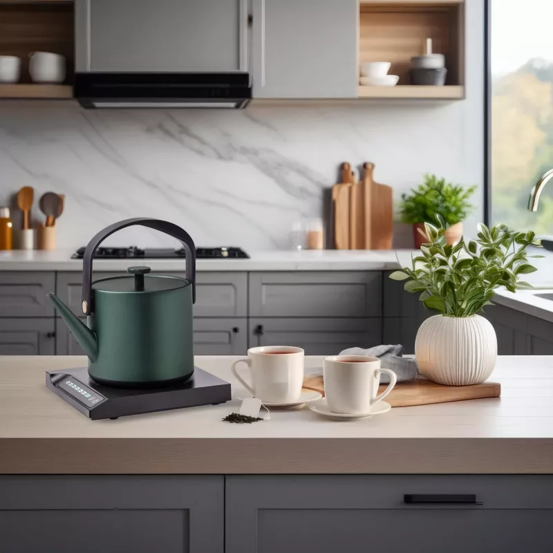Unold 18217 BLITZKOCHER Jade elektriskā tējkanna 0.6 L 800 W Zaļa
