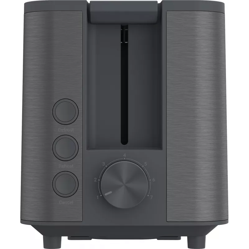 Grundig TA 7340 Inox 2 slotu tosteris 950 W pelēks
