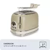 Ariete 0155/03 elektriskā šķēlēja 2 šķēlēm 810 W bēša