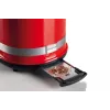 Ariete 149 Toaster ar knaiblēm 2 maizes šķēlēm - Automātiska izmešana - Atkausēšana - 6 grauzdēšanas pakāpes - 800 W - Modern Line - Sarkans