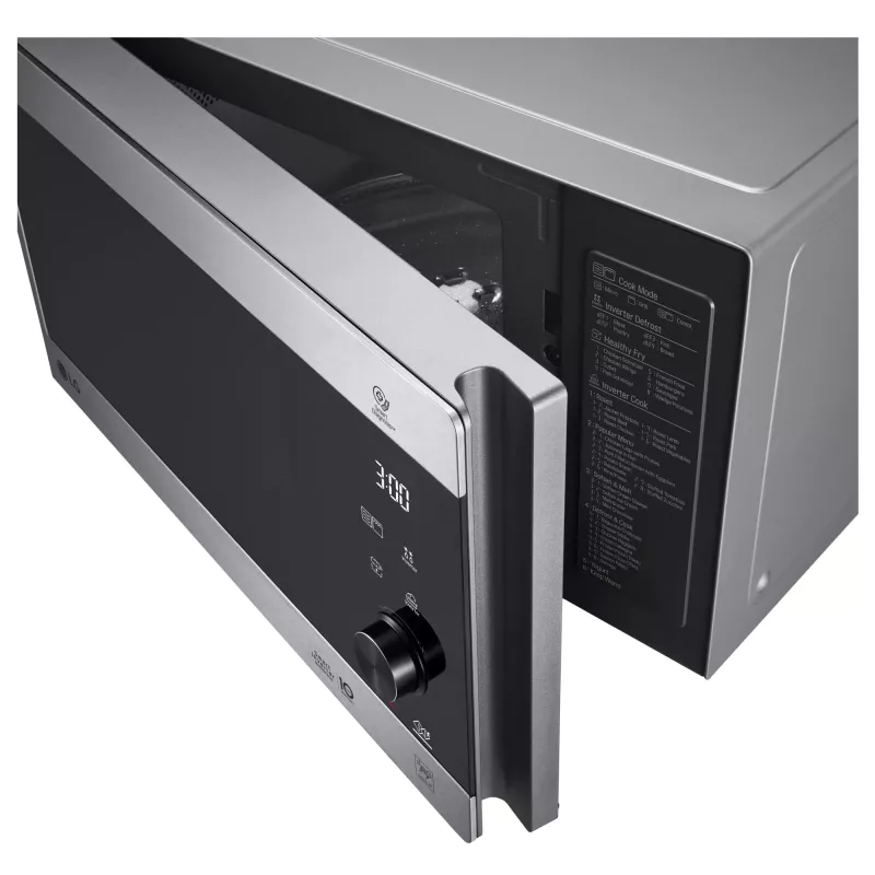 LG MH6565CPS mikroviļņu krāsns Nerūsējošais tērauds Grila mikroviļņu krāsns Darba virsma 25 L 1150 W