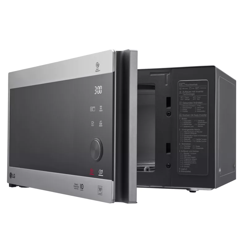 LG MH6565CPS mikroviļņu krāsns Nerūsējošais tērauds Grila mikroviļņu krāsns Darba virsma 25 L 1150 W
