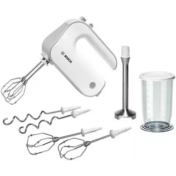 Bosch MFQ4075DE rokas mikseris 550 W Sudraba, Balts