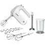 Bosch MFQ4075DE rokas mikseris 550 W Sudraba, Balts