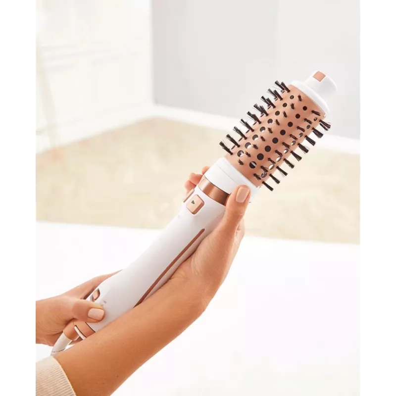 Rowenta Brush Activ Ultimate Care CF9720 karstā gaisa suka, vara/balta, 2 m