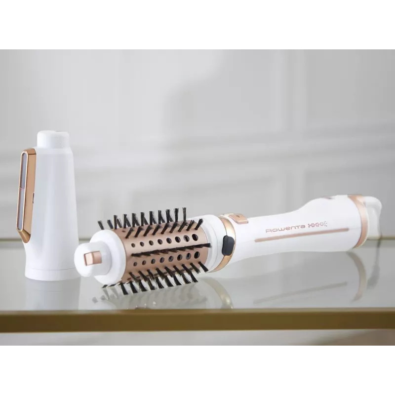Rowenta Brush Activ Ultimate Care CF9720 karstā gaisa suka, vara/balta, 2 m