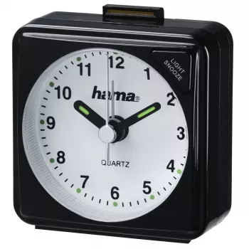 Hama A50 Melns kvarca modinātājpulkstenis