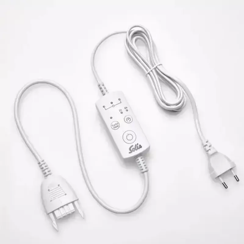 Solis Turbo Heat 90642 šķīvju sildītājs, sarkans/pelēks
