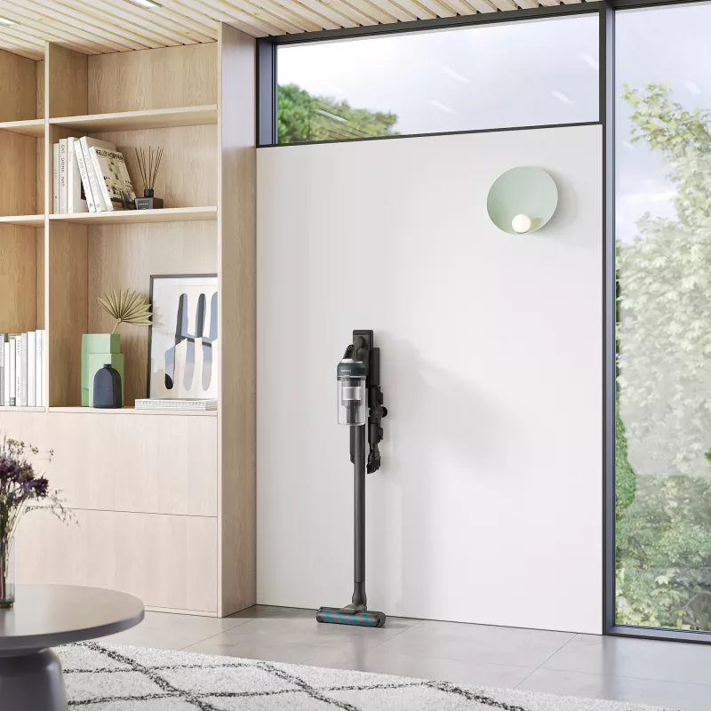 Samsung VS20C85G4PB 2-in-1 stieņa putekļsūcējs, bezvadu, sauss, bez maisa, 550 W, zils