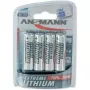 Ansmann Extreme Lithium AA Mignon vienreizējās lietošanas baterija, 4 gab.