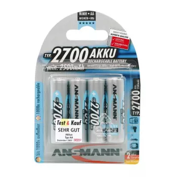 Ansmann AA HR6 akumulatori 4 gab. 2700mAh