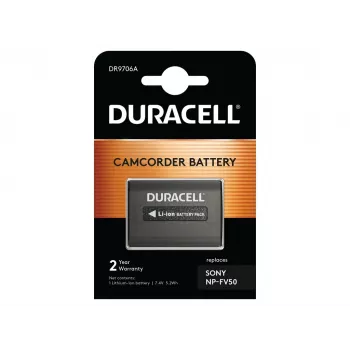 Duracell kamkordera akumulators - Sony NP-FV50 nomaiņa