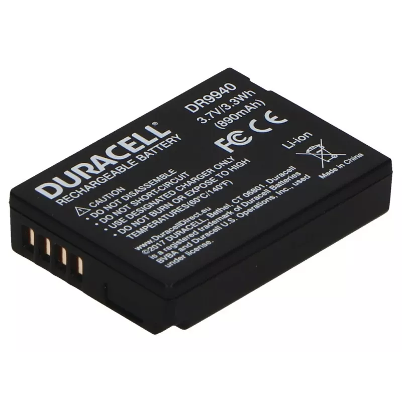 Duracell kameras akumulators - aizstāj Panasonic DMW-BCG10