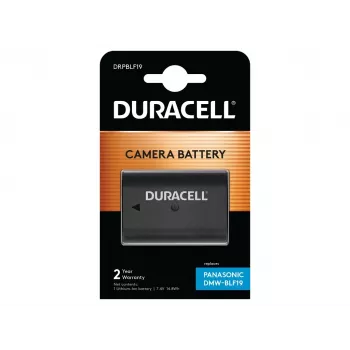 Duracell kameras akumulators – aizstāj Panasonic DMW-BLF19E