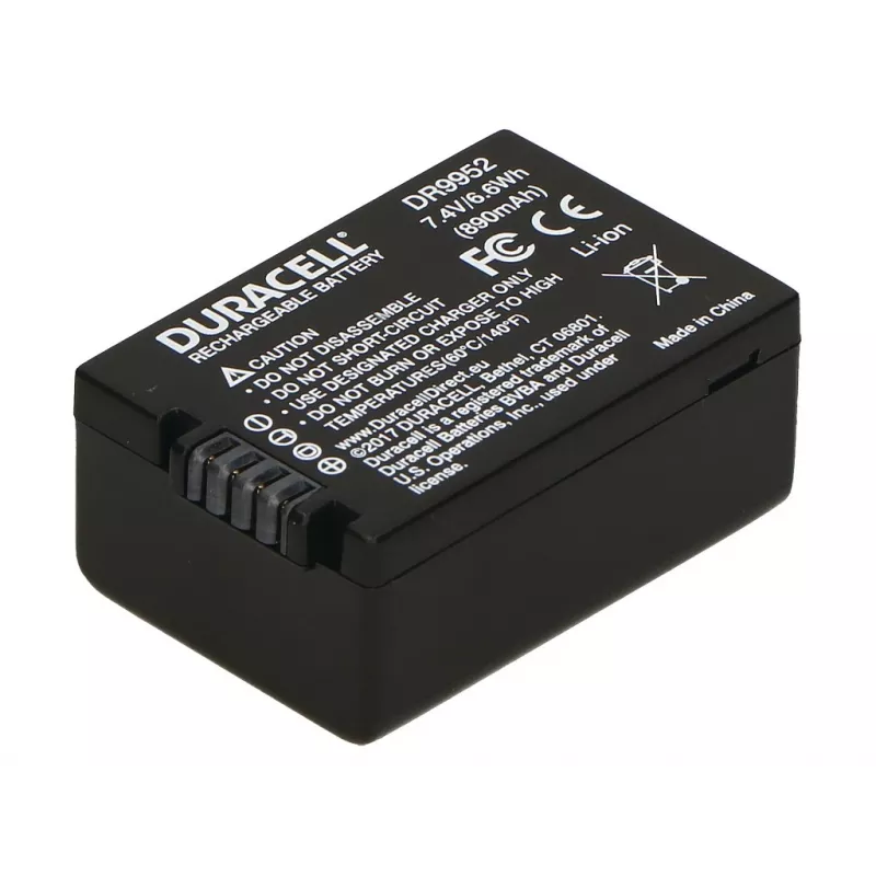Duracell kameras akumulators - aizstāj Panasonic DMW-BMB9E