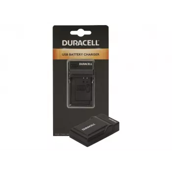 Duracell USB lādētājs Nikon EN-EL14 akumulatoriem, melns