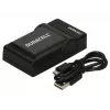 Duracell DRO5946 USB lādētājs Olympus kameru akumulatoriem