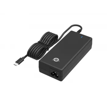 Conceptronic OZUL03BE 100W GaN darbvirsmas USB PD lādētājs, universāls, iekštelpām, 100-240 V, 50-60 Hz, 100 W, 5-20 V