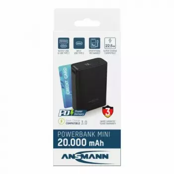 Pārnēsājams akumulators Ansmann PB222PD 20000 mAh
