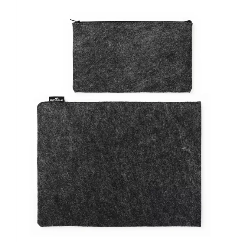 Sleeve maciņš Durable Effect 33 cm 13 collu Antracīts 1 priekšējā kabata vienkrāsains