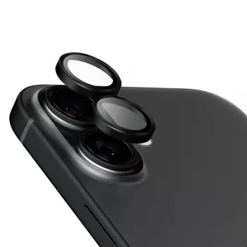 PanzerGlass® Hoops® Keramiskā kameras lēcu aizsargs iPhone 16 | 16 Plus