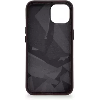 Ādas vāciņš Decoded Apple iPhone 14 Chocolate Brown Monochromatic