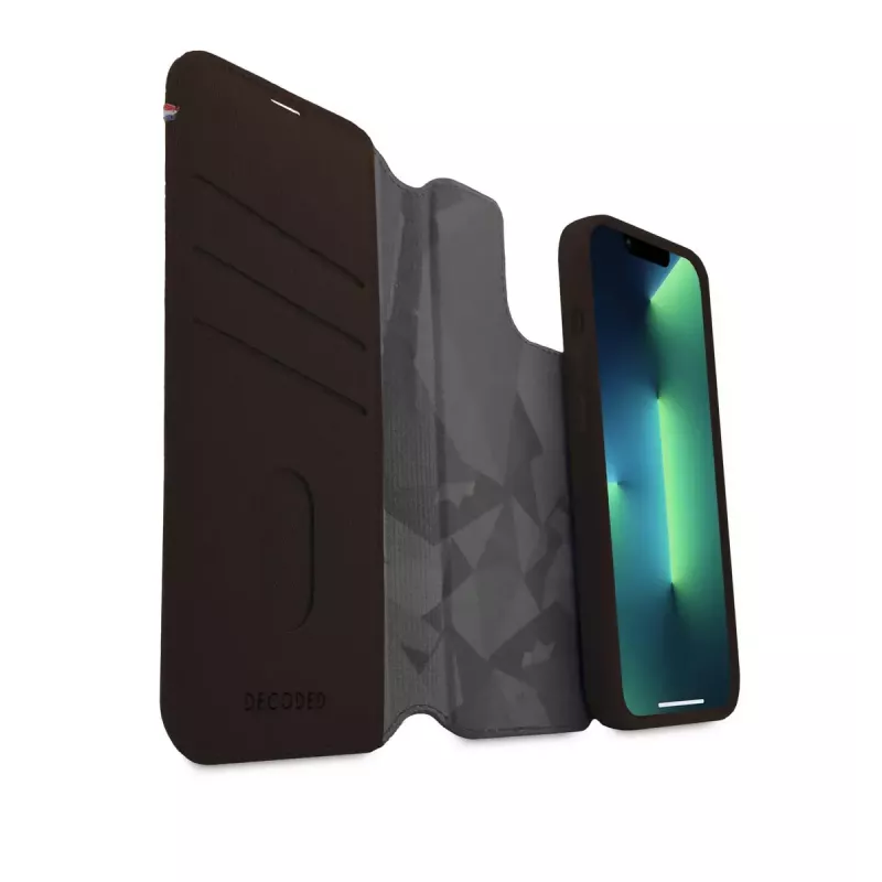 Maciņš Decoded iPhone 14 Plus Brūns 6,7 collas 3 karšu kabatiņas