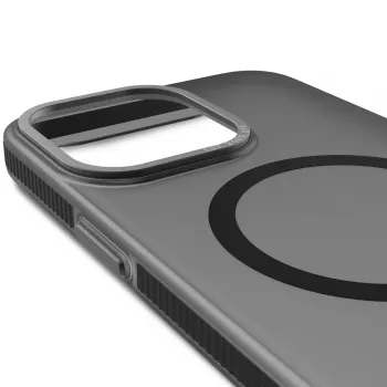 Pārsegs Decoded iPhone 15 Pro Max 17 cm Melns Caurspīdīgs