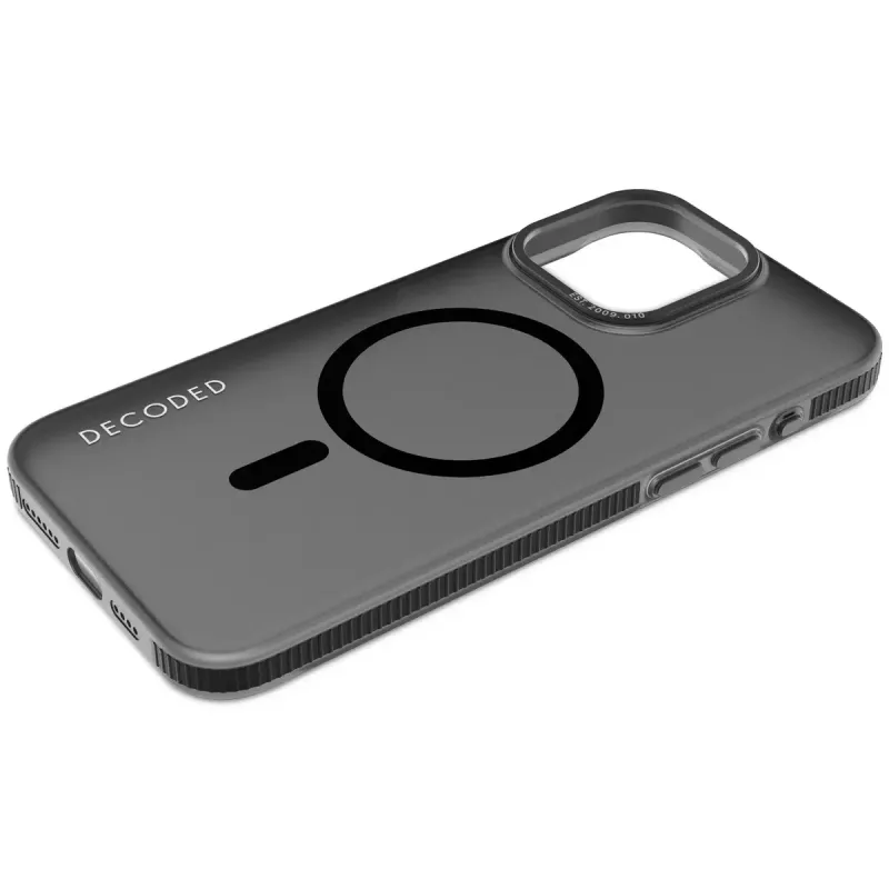 Pārsegs Decoded iPhone 15 Pro Max 17 cm Melns Caurspīdīgs