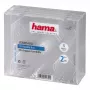 CD dubultā Jewel Case Hama 44752 5 iepakojumā 2 diskiem caurspīdīgs
