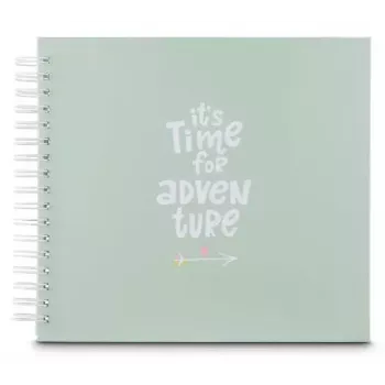 Hama Good Things Green fotoalbums 100 lapām 10x15 cm spirāles iesējums