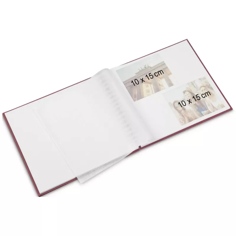Hama Fine Art fotoalbums Pelēks 100 lapas 10x15 cm spirāles iesējums