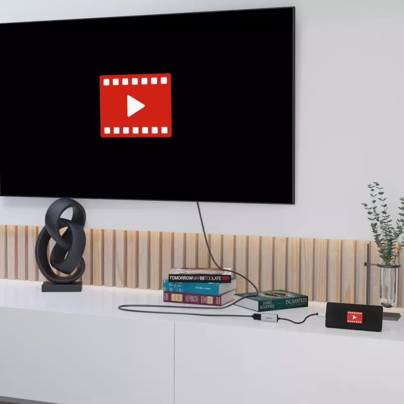 Video kabeļa adapteris USB Type-C uz HDMI Marmitek 08369