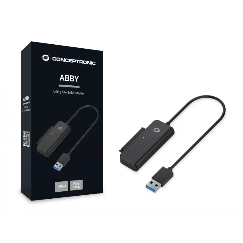 Conceptronic ABBY01B USB 3.0 uz SATA adapteris