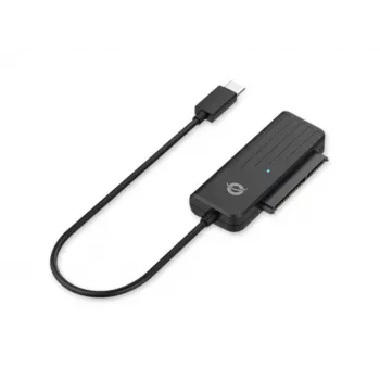 Conceptronic ABBY USB-C uz SATA adapter, melns