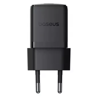 Lādētājs Baseus Palm Universal Black AC, 30 W, USB-C PD, Iekštelpām, Universāla saderība