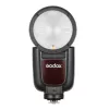 Godox V1Pro TTL Li-ion apaļgalvas zibspuldze Fuji 1,5 s pārlādēšanās laiks