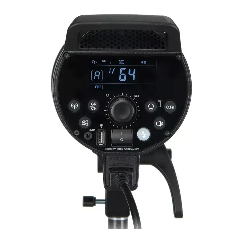 Godox DP1000III foto zibspuldze studijai 1000 Ws 1/800 s Melna