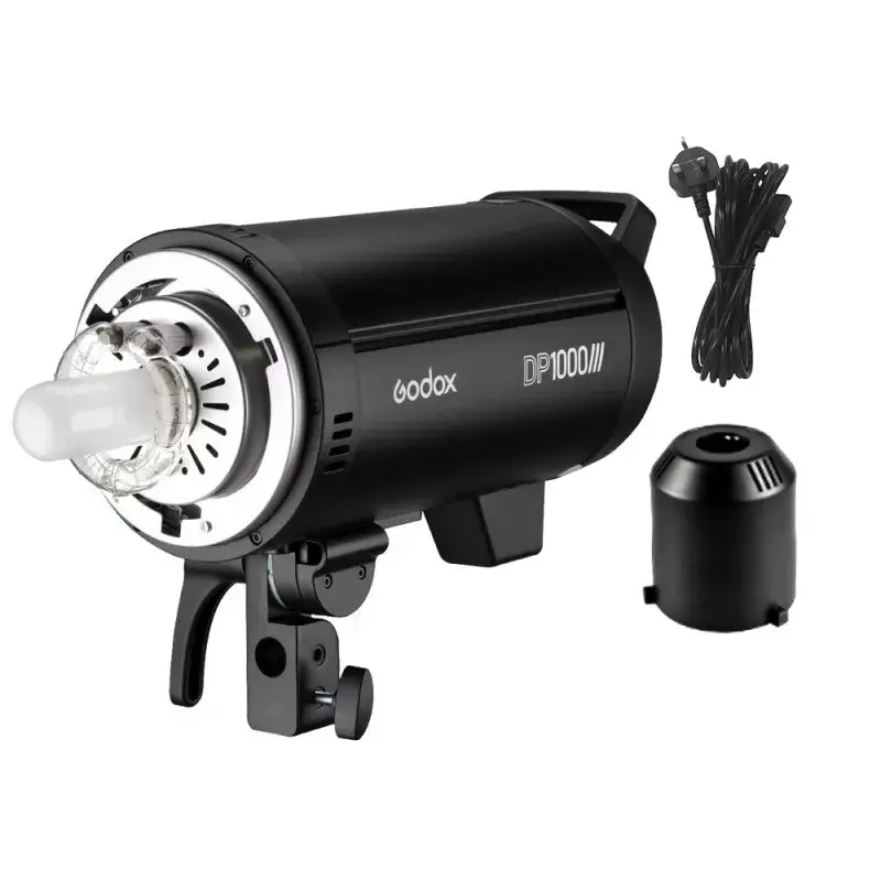 Godox DP1000III foto zibspuldze studijai 1000 Ws 1/800 s Melna