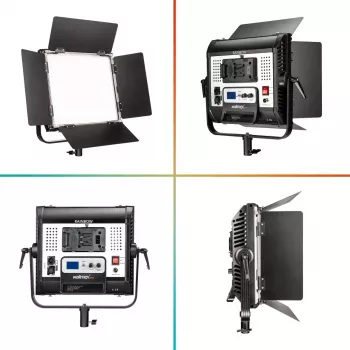 Walimex Rainbow 50 W LED gaisma Melns Alumīnijs Plastmasa 50000 h