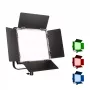 Walimex Rainbow 50 W LED gaisma Melns Alumīnijs Plastmasa 50000 h