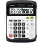 Finanšu kalkulators Casio WD-320MT galddators 12 cipari melns balts