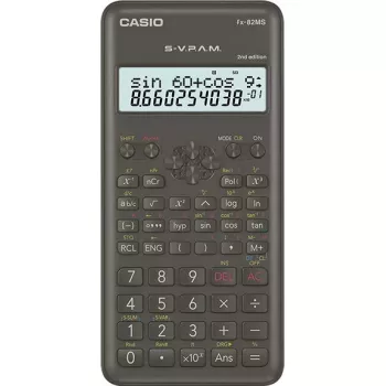 Zinātniskais kalkulators Casio FX-82MS-2 Melns Kabatas