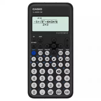 Zinātniskais kalkulators Casio FX-82DE CW Kabatas 12 cipari Akumulators Melns
