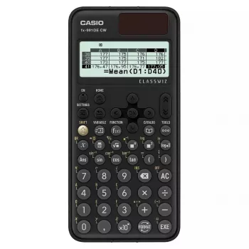Zinātniskais kalkulators Casio fx-991DE CW Kabatas 12 cipari Melns