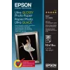 Epson Ultra Glossy Photo Paper - 10x15cm - 20 loksnes