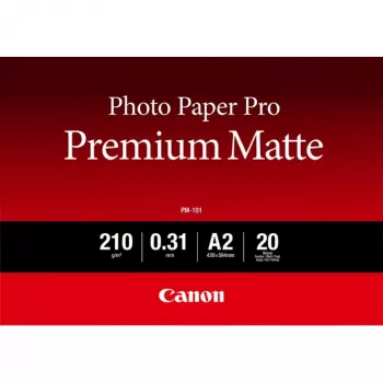 Canon PM-101 Premium Matte Foto Papīrs A2 - 20 Lapas