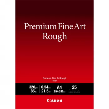 Canon Premium Fine Art Rough Papīrs A4, 25 loksnes (FA-RG1)