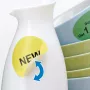 Noņemamās etiķetes HERMA 5066 A4 Ø 40 mm apaļas baltas